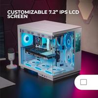 ATX Semi-toren BehuizingMars Gaming MCMIRAGEW Wit - thumbnail