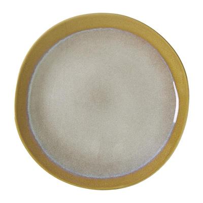 Ontbijtbord roots - oker - ø22x2.5 cm