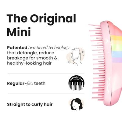 Tangle Teezer original mini kids pink rainbow unicorn - thumbnail