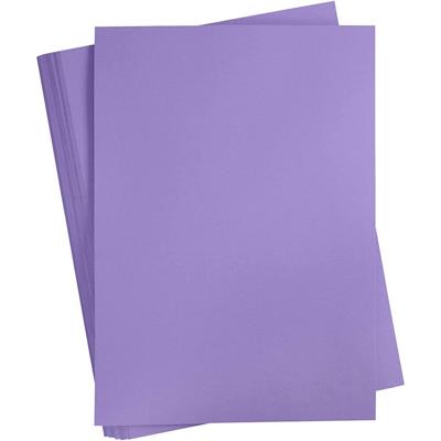 Creativ Company Gekleurd karton, a2, vel 420x594 mm, 180 gr, paars, 100 vel/ 1 doos