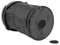 Eufab Garbage bucket foldable 17526 Afvalbak 4 l (Ø x h) 160 mm x 205 mm Zwart 1 stuk(s) - thumbnail