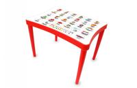 JAMARA tafelset Easy Learning junior 57 x 41,5 cm rood 3 delig - thumbnail