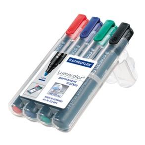 STAEDTLER set van 4 permanent marker stiften