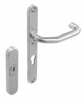 VH-beslag SKG3 met KTB PC 72 mm ovaal VD rvs - thumbnail