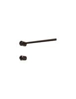 Hotbath &MORE set van 1 rails RARH 50 ROUND 50 cm met separate schakelaar en inbouw element Tuscan Bronze (RARH50-1TB) - thumbnail