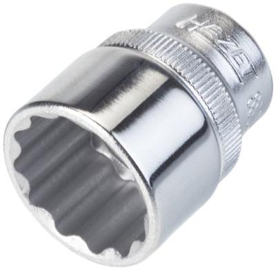 HAZET Dopsleutel 880AZ-3/4 · 3/8 inch (10 mm) vierkant hol · Buitentwaalfkant tractieprofiel · SW 3/4? HAZET Dopsleutel 880AZ-3/4 · 3/8 inch (10 mm) vierkant hol · Buitentwaalfkant tractieprofiel · SW 3/4?