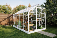 Tuinkas Mary III wit 3 mm veiligheidsglas Royal Well - Royal well - thumbnail