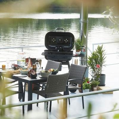 Barbecook Magnus comfort houtskoolbarbecue zwart