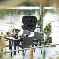 Barbecook Magnus comfort houtskoolbarbecue zwart - thumbnail