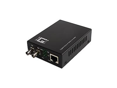 LevelOne GVT-2003 RJ45 to ST Gigabit Ethernet Media Converter, single-mode vezel, 1310nm, 20km