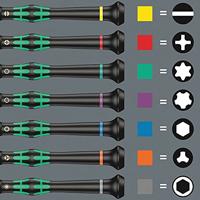 Wera 2054 Kraftform Micro Zeskant-Schroevendraaier, Hex-Plus, 3.0 mm x 60 mm - 1 stuk(s) - 05118072001 - thumbnail