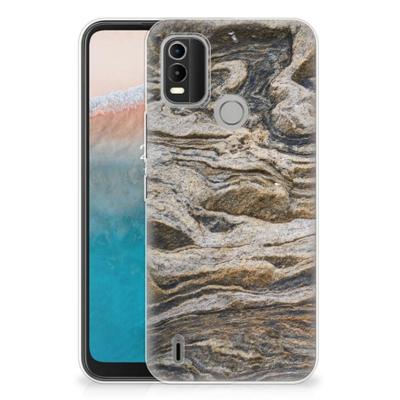 Nokia C21 Plus | TPU | Siliconen hoesje | Steen