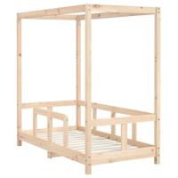 Kinderbedframe 70x140 cm massief grenenhout - thumbnail