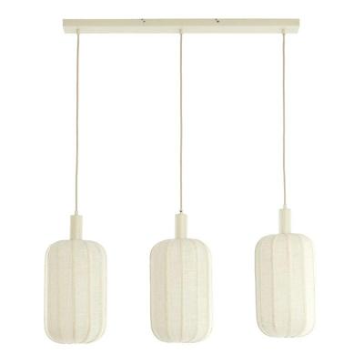 Hanglamp Tulsa 3-lichts Creme