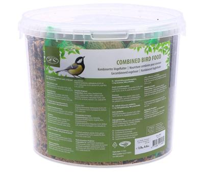 Esschert Design – assortiment levensmiddelen in emmer – 3 kg