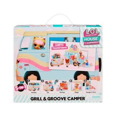 L.O.L. Surprise Grill and Groove Camper