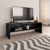 vidaXL Tv-meubel 120x40x40 cm spaanplaat zwart - thumbnail