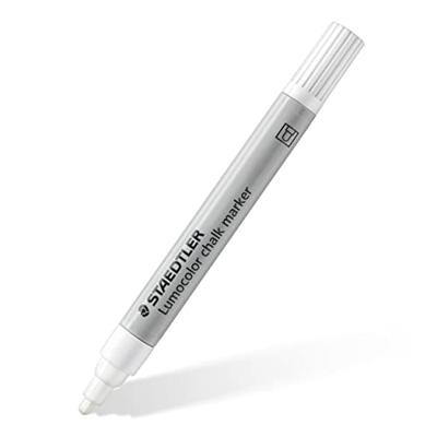 Staedtler Permanent marker Lumocolor Zwart, Wit 3 stuk(s)