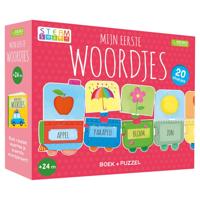 Rebo Publishers Boek en puzzel - mijn eerste woordjes - thumbnail
