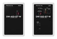 Pioneer DJ DM-40D-BT-W 4 inch desktop monitorsysteem Bluetooth - thumbnail