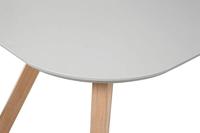 Artistiq Ovale Eettafel 'Ravi' 120 x 80cm, kleur Grijs - thumbnail