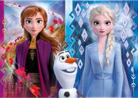Clementoni legpuzzel super color frozen ii, 30st. - thumbnail