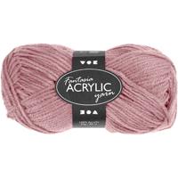 Creativ Company Acrylgaren, lichtrood, 50gr, 80m - thumbnail