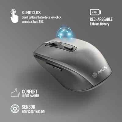 Numeriek toetsenbord NGS ECLIPSEKIT Zwart