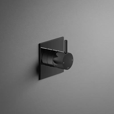 Hotbath Cobber Afbouwdeel Douchemengkraan Zwart Chroom CB031Q