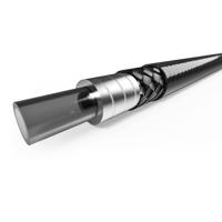 Elvedes Rem buitenkabel gevlochten met voering 30 meter / - thumbnail