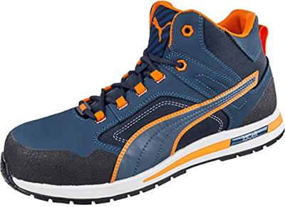 Puma werkschoenen - Crosstwist Mid - blauw - S3 - maat 42