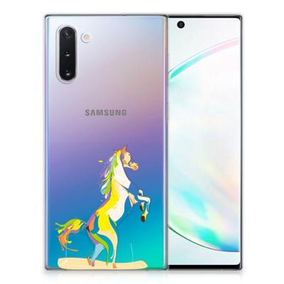 Samsung Galaxy Note 10 Telefoonhoesje met Naam Horse Color Samsung Galaxy Note 10 Telefoonhoesje met Naam Horse Color
