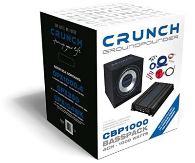 Crunch CBP1000 Car-HiFi-set