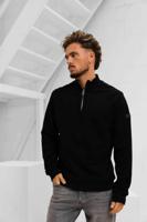 Malelions Turtle Half-Zip Sweater Heren Zwart - Maat S - Kleur: Zwart | Soccerfanshop - thumbnail