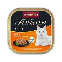 ANIMONDA Vom Feinsten Adult Chicken in carrot sauce - nat kattenvoer - 100g - thumbnail