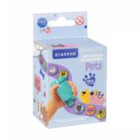 Sticker Stempel Dieren, 160st. - thumbnail