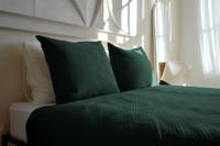 Zydante Home - Bedsprei incl. 2 kussenslopen - Dark Green - Layers - 220 x 240 - thumbnail