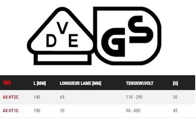 Facom schroevendraaier met spanningzoeker laagspanning - AV.HT1CPB