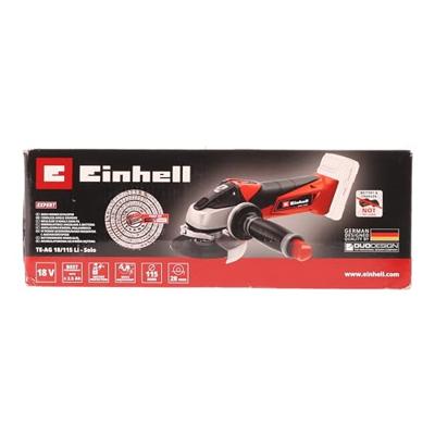 Einhell Power X-Change TE-AG 18/115 Li-Solo 4431110 Haakse accuslijper 115 mm Zonder accu, Zonder lader Einhell Power X-Change TE-AG 18/115 Li-Solo 4431110 Haakse accuslijper 115 mm Zonder accu, Zonder lader