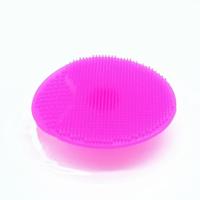 10 stuks schoonmaken pad Wash gezicht Facial exfoliating Brush SPA Skin scrub Cleanser tool (Rose rood) - thumbnail