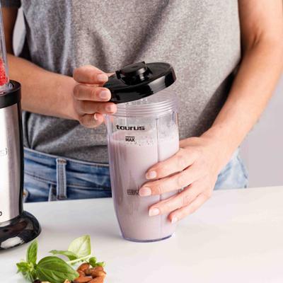 Mixer Taurus Shake & Go Zwart 800 W Roestvrij staal - thumbnail