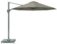 Platinum | Zweefparasol Voyager T¹ Ø 300 cm | Taupe - thumbnail