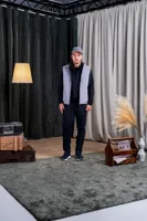 Cou7ure Essentials Reversible Reflection Bodywarmer Heren Grijs/Zwart - Maat S - Kleur: ZwartGrijs | Soccerfanshop - thumbnail