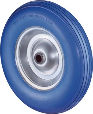 BS Rollen Polyurethaanwiel | wiel-d. 400 mm draagvermogen 200 kg | pechbestendig stalen velg | groeven | 1 stuk - C91.400 C91.400 BS Rollen Polyurethaanwiel | wiel-d. 400 mm draagvermogen 200 kg | pechbestendig stalen velg | groeven | 1 stuk - C91.400 C91.400