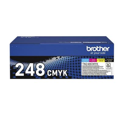 Toner brother tn-248val zwart en kleur | 2 stuks