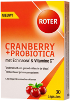 Roter Cranberry & Probiotica Capsules - thumbnail