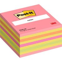 Memoblok Post-it 2028 76x76mm kubus neon kleuren - thumbnail