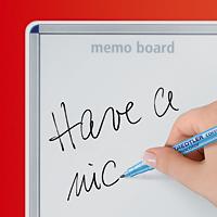 Staedtler Whiteboard STAEDTLER Lumocolor memo board set - Whiteboard (b x h) 148 mm x 210 mm Transparant Verwijderbare whiteboardfolie incl. 1 whiteboardmarker - thumbnail