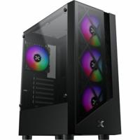 ATX Semi-toren BehuizingXIGMATEK Duke Zwart - thumbnail