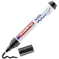 Edding textielmarker 4500 zwart - thumbnail